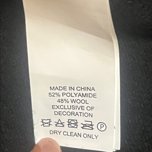 Kate Spade Broome Street Black Wool Blend Sweater sz XL - Picture 9 of 10